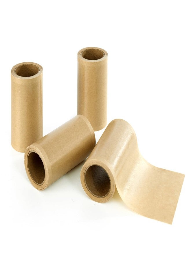 Full Circle Clean Ocean Lint Roller Refills - Unbleached Paper Refill Sheets - 4 Pack - 400 Sheets